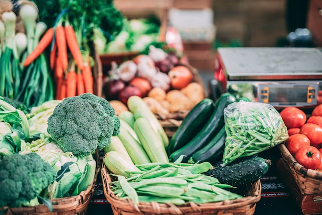 a selection of vegetables