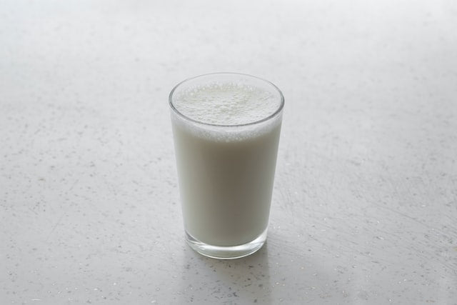 Glass of milk