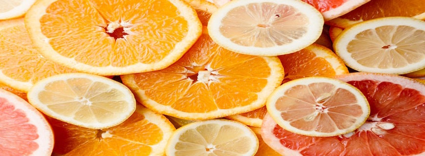 sliced oranges