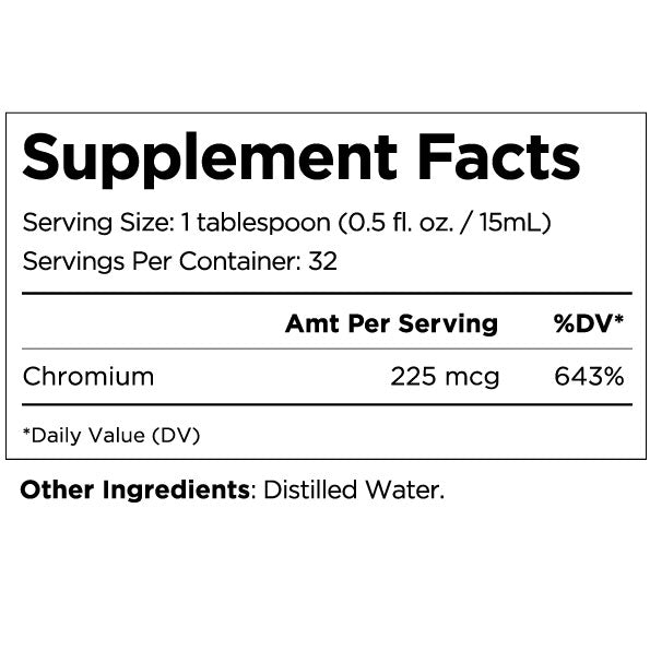 Living Minerals™ Chromium - Liquid Chromium