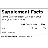 Living Minerals™ Iron - Liquid Iron Supplement