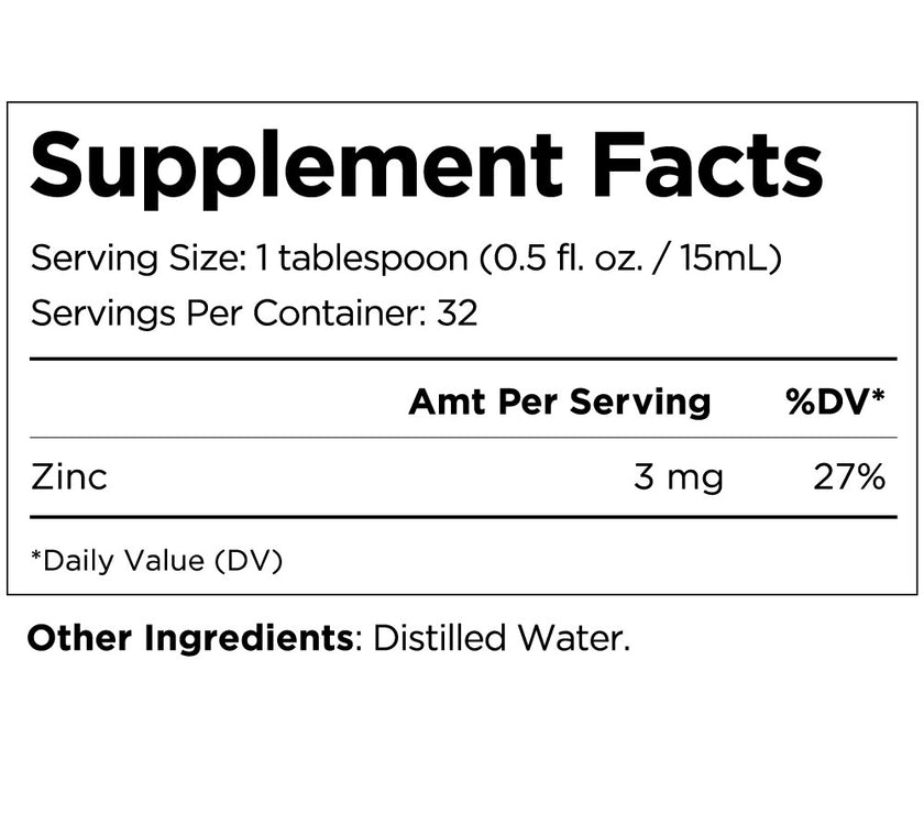 Living Minerals™ Zinc - Liquid Zinc